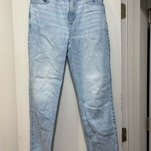 American Eagle Outfitters Light Blue Straight Leg Jeans